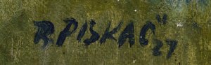 Bedřich Piskač - signature - Bedřich Piskač